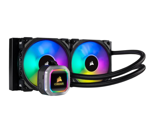 Corsair Hydro Series H100i Platinum RGB 2x120mm - 474210 - zdjęcie